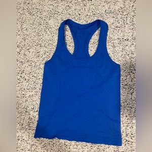 Lululemon blue tanktop size 2